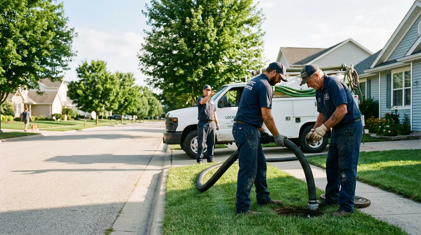 Emergency Septic Service in Southington, OH